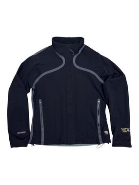 MOUNTAIN HARDWEAR Softshell Black Windbreaker Outdoor Jacket Womens Medium